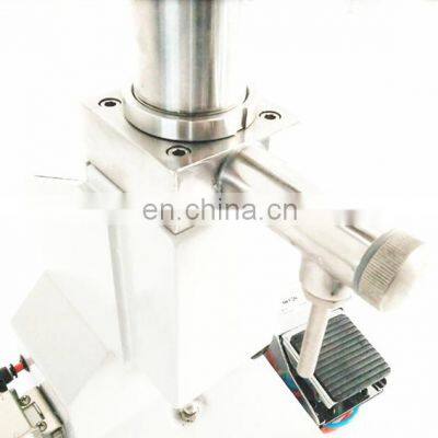 YS-A02 Hot Selling Pneumatic Liquid Soap/Bath Foam/Tomato Paste/Honey Jar Filling Machine With Pedal Switch 5-50ml photo-4