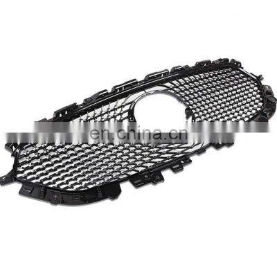 Honghang Auto Accessories Front Bumper Grille Wholesale Diamond ABS Modified Racing Grills For CX5 CX-5 2017-2020 photo-2