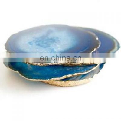 blue agate coaster