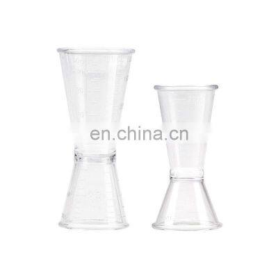 Japanese Style Premium Standard Double Side Cocktail Bar Custom Measure Plastic Jigger photo-2
