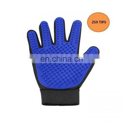 Grooming Glove For Cats And Dogs, Deshedding Brush Glove For Easy Hair Removal, 259 Tips Pet Grooming Glove photo-3