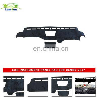 Shanghai Sanfu Car Accessories Fit For Jeep W Rangler JK 07-17 J369 Center Console Pad Black Car Interior Accessories photo-5