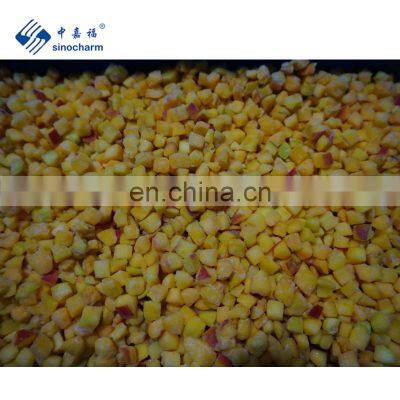 Sinocharm New Season Top Grade Nutrient-rich 10*10mm IQF Frozen Diced Apricot