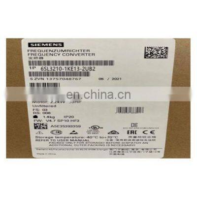 1PCS New Original Siemens  6SL3210-1KE13-2UB2 SINAMICS G120/110 series inverter 6SL3210-1KE13-2UB2