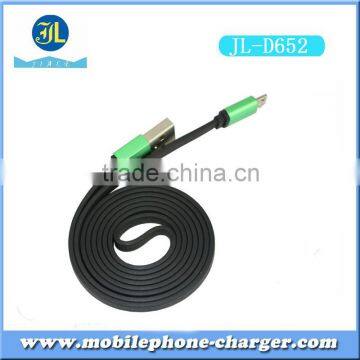 High Speed Micro USB 2.0 Data Cable Round Durable Customized Length Flat Data Cable photo-6