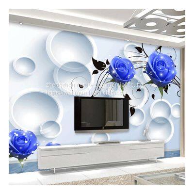 New Designs Decorative Floor Sticker Murals Flowers Mural Waterproof 8D Drop Ship