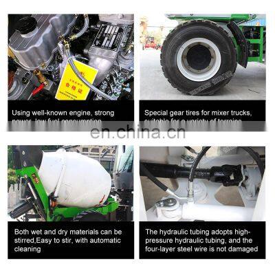 Small Self Loading Diesel Concrete Mixer photo-4