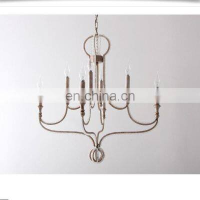 Lustre LED Fancy Lights Chandelier Light White for Home Maria Teresha Flower Decorative Acrylic Modern Lamp Crystal Chandelier photo-5