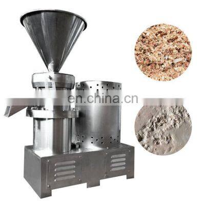 automatic cashew nut paste almond grinding sesame butter product line sesame tahini making machine chicken bone crusher machine