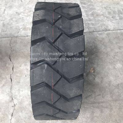 Solid tyre 18x7-8 23x9-10 2.5T two-tonne half-electric forklift tyre Industrial tyre