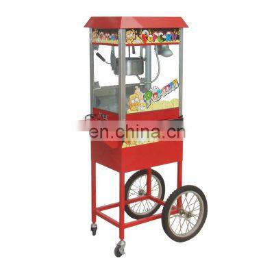 flavored popcorn machine with cart make pop corn easy