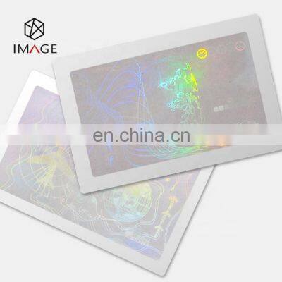 General Patten Holographic Transparent Cold Laminate Overlay for ID Card photo-4