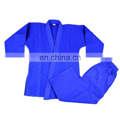 custom color  high quality bjj kimono / brazilian jiu jitsu blue color