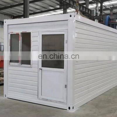 20ft Steel Structures Folding Living Prefab Modular Homes Stackable Foldable Container House