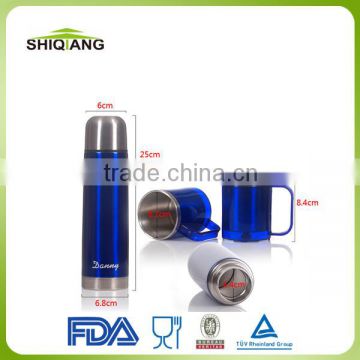 China manufactured 3pcs vacuum flask and mugs promotional gift set souvenir set