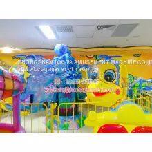 Guangdong Zhongshan Tai Le Tour Indoor and Outdoor Small and Medium-sized Playground Game Room Children's Rotating Small Aircraft Octopus Paul Blue Marine Theme Automatic Controlled Aircraft Rotating Lifting photo-5