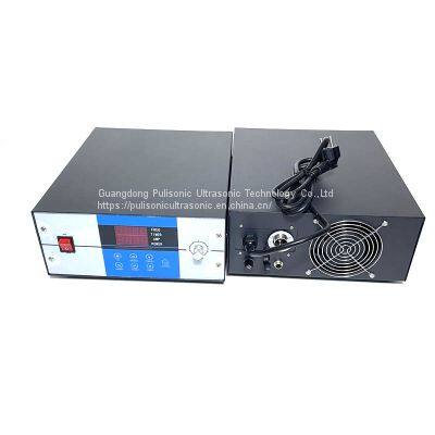 Multi Function Ultrasonic Industrial Cleaner Generator Piezoelectric Transducer Bath Power Supply 1000W