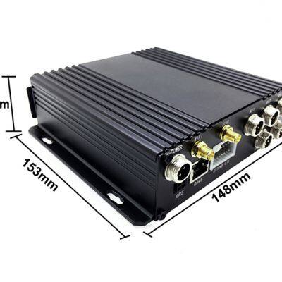 1080P 512GB 8-CH SD Video Mobile CCTV DVR , SD Card Security DVR Recorder for Vehicles photo-2