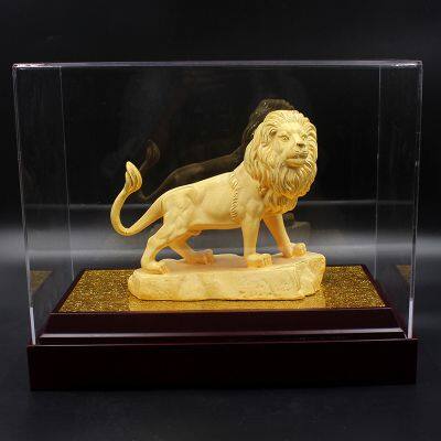 Velvet Sand Gold Crafts Mighty Lion photo-4