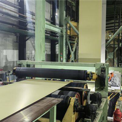 -PE polyester-colored galvanized steel coil is preferred for architectural exterior decoration, creating a magnificent building