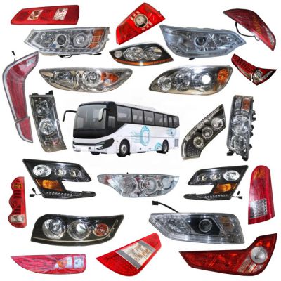 King long coach 2021 hk6818k coach high lamp jak bus 2016  rosa bus mitsubishi higer side bus lights