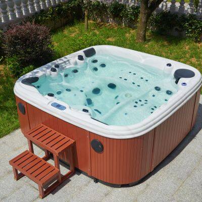 Deluxe Hot Tub JY8811 Outdoor Family 5 Person Jet Spa Whirlpool Hot Tub photo-2