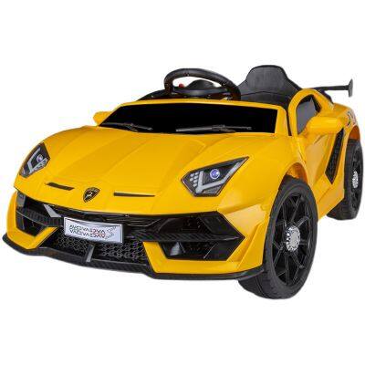 Remote control power wheel children's car electric toy safe ride children 4 wheel battery plastic 1 seat custom