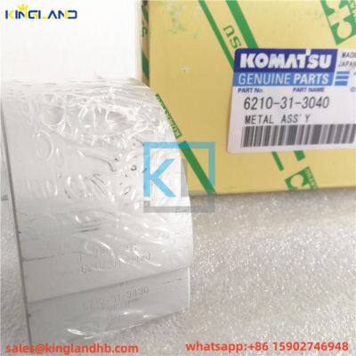 engine parts 6D140 Conrod Bearing Std 6210-31-3040 fit for Komatsu