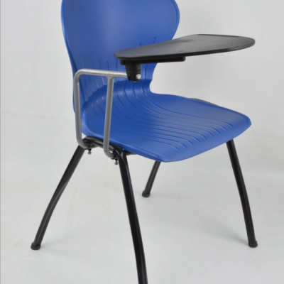 Fashion Simple Plastic Steel Chair Beautiful and Durable Plastic Chair Office Training Plastic Steel Chair Engineering PP Chair Sourcing