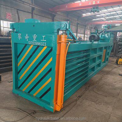 Horizontal Hydraulic Waste Paper Packaging Machine Waste Paper Baler Machine Waste Plastic Baler Machine photo-4