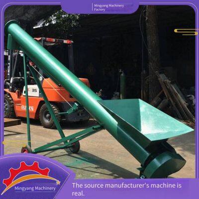 165 Round Tube Feeder, Leaf Thickened Coal Ash and Cement Powder Elevator, Stainless Steel Screw Rice Feeder photo-4