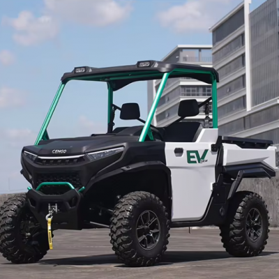 3-местный ультралегкий внедорожник 4x4, уборочный автомобиль с кондиционером, всесезонный электрический ультралегкий внедорожник с полным приводом