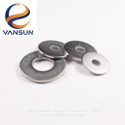 Stainless Steel/Carbon Steel Flat /DIN125 Flat Washer Galvanized Steel Washer for Bolt Fastening Job photo-2