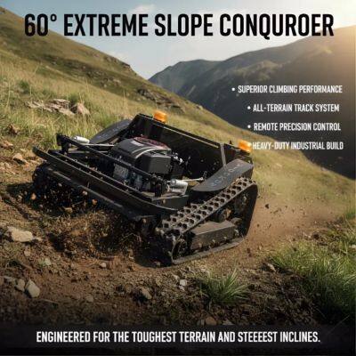 Vigorun VTLM800 Remote Control Mower Cost-Effective Labor Saving Lawn Mower Tracks Remote Machine