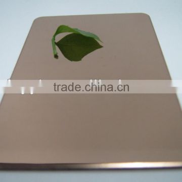 Decorative Bronze Mirror Stainless Steel Sheet(430/201/304/316)