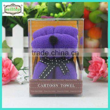 Cute 100% cotton wholesale cake towel gifts