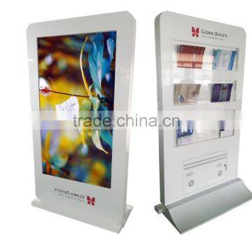 Alone Standing Automatic Shoe Polisher With LCD Advertisement Playback Screen 32inch 1080p Full HD Gigabit Network Media Player photo-2