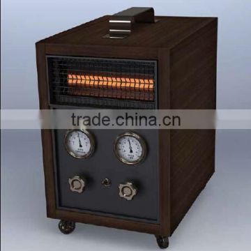 CSA Certificated 1500W Mini Movable Electric Wooden Space Heater