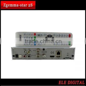New Arrival !!! Dvb-s2+s2 tv Satellite Receiver Zgemma-star 2S Two Tuner Linux OS Smart Box Zgemma-star 2S photo-3