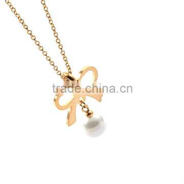 Wholesale Ballerina Necklace Latest Design Saudi Gold Jewelry Necklace photo-2
