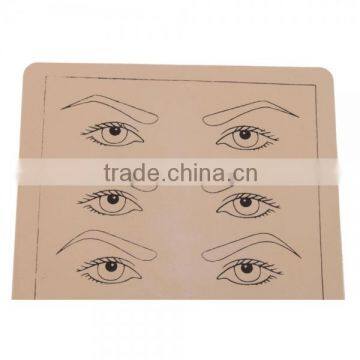 Permanent Makeup Eyebrow Lips Picture Tattoo Simulation Practice Skin Beige For Beginners P002 photo-4