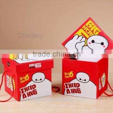 2016 OEM High Quality Custom Cardboard Paperboard Cake Gift Favour Boxes for Weddings Quality Choice Most Popular photo-5