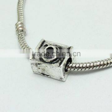 Wholesale 2015 New Style Camera Shape DIY Anti-silver Creative Bracelets Accessories Metal Zinc Alloy Beads With Holes photo-3