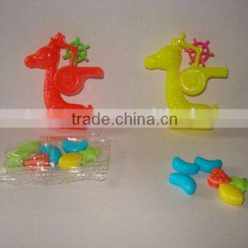 Colorful deer whistle/Christmas toys with candy