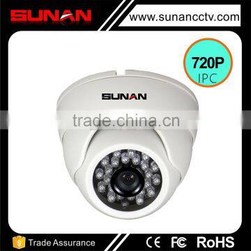 Hot sale high quality 1.0mp 720p CCTV d link cheap security ip video cameras