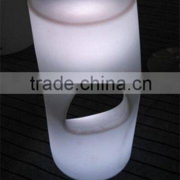 New Fashion Led PE Bar Stool Chair With Remote Control