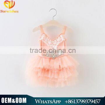 Kids Clothes New Model Girl Dress Cotton Girls Party Dresses 2016 New Arrival