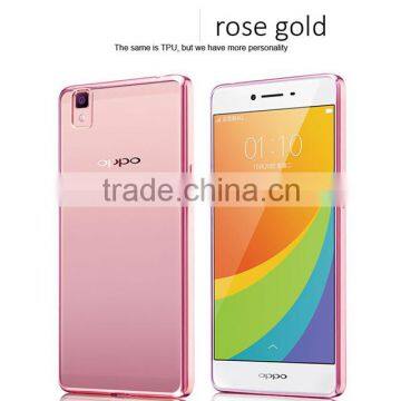 2016 New Electroplating TPU Case For Oppo A37