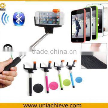 Bluetooth Shutter Extendable Handheld Selfie Stick Monopod for Samsung iPhone