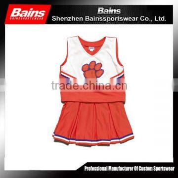sublimation cheerleading uniform/sexy girl cheerleading uniform/sexy cheerleader uniform